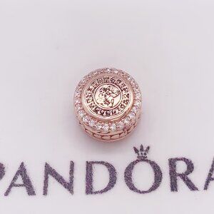 Pandora COZUMEL Flag pendant Rose Gold-Plated